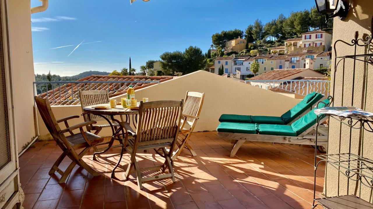 Hameau Des Amandiers-Vue Mer & Golf Saint-Cyr-sur-Mer Luaran gambar